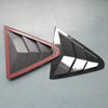 ZiWen 2X Sport Style Quarter Window Scoops Louvers for Subaru