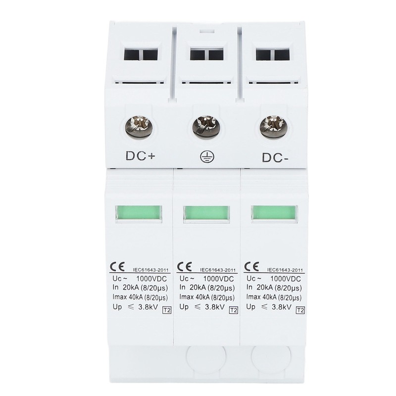 DC 1000V 40KA Surge Protector Arrester Protective Device for Photovoltaic
