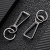 KeyUnity KM01 Titanium EDC Keychain Clip with Bottle Opener, Quick