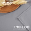 Deconovo Oxford Decorative Table Cloth Rectangle Water Resistant Tablecloth for