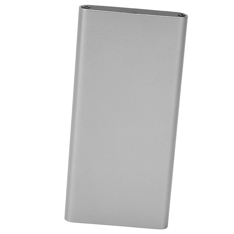 Tyep C to MSATA Enclosure Aluminum Alloy USB3.1 Gen2 Type