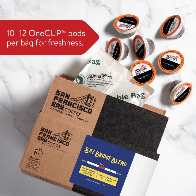San Francisco Bay Compostable Coffee Pods – Bay Bridge Blend
