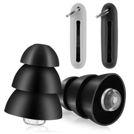 GMK Tapones de Oídos para Dormir con Caja de Almacenamiento, Tapones para Oídos concierto Silicona Dormir Reutilizables para Los Oídos Cómodos para Dormir, Trabajar y Estudiar