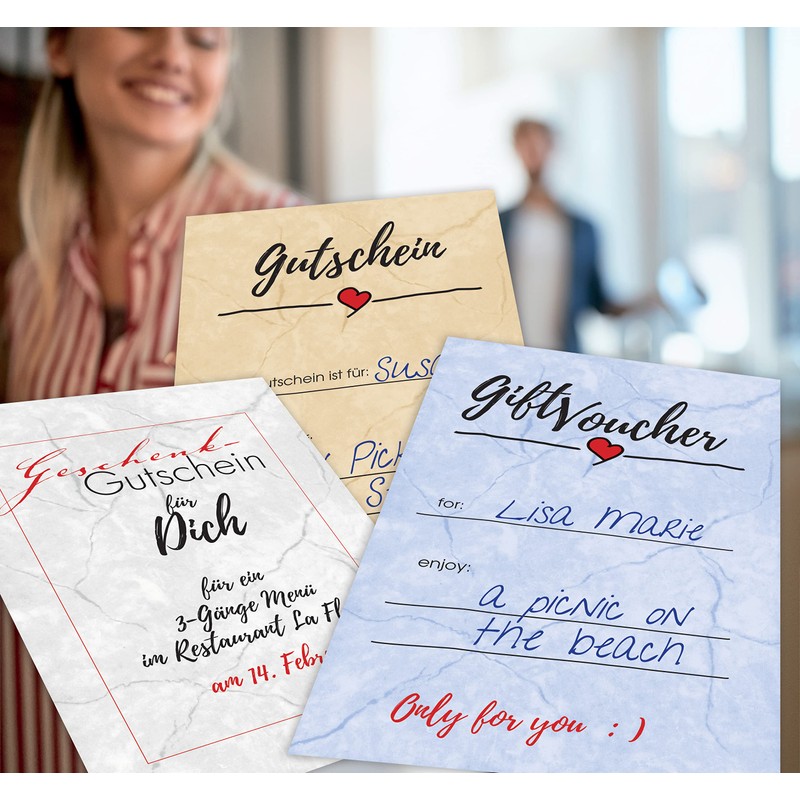 SIGEL DP657 Textured Writing Paper, parchment motif, A4, 200 gsm,