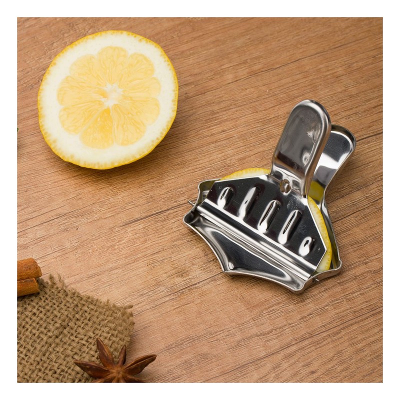 Westmark 908822E3 Lemon Chop Squeezers, Small Citrus Juicers, Stainless Steel,