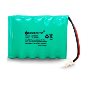 GEILIENERGY (1 Pack 7.2V Battery Compatible with Honeywell Intrusion 300-06868 TSS Keypad, 8DLLKP500 8DLTSSCBASE1 8DLWLTP100 WLTP100 LKP500 Lyric Smart Peripheral Wireless Keypad TouchPad ADT
