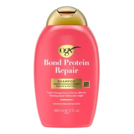Shampoo Ogx Bond Repair Lightweight Para Cabello Dañado reparador 385ml