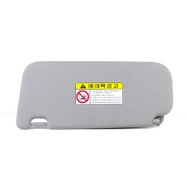 Hyundai Motors OEM Genuine 85202 2H0208M Right Passenger Inside Sun Visor Gray 1-pc For 2007~2010 Hyundai Elantra : Avante HD