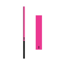 Bohning 7" Solid Arrow Wraps, Large, Hot Pink
