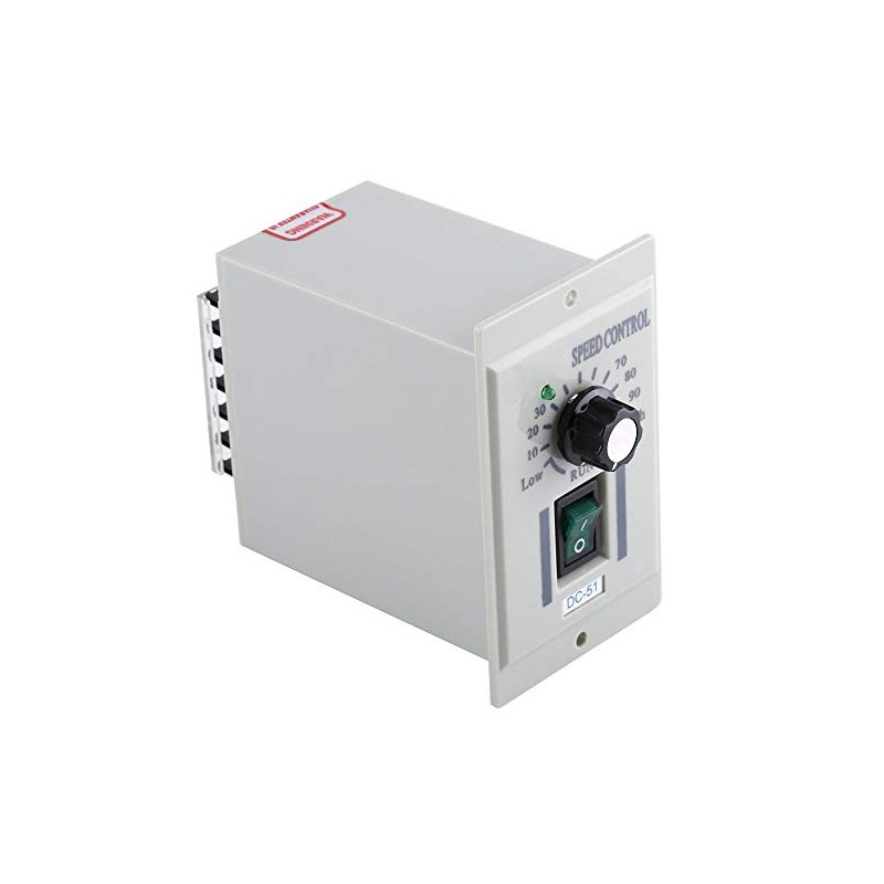 Oumefar Motor Speed Controller, DC 24V-90V Adjustable Single-Phase Motor Speed