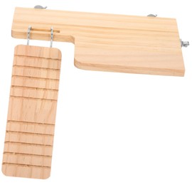 Mipcase Hamster Climbing Ladder Toy Platform for Pets for Hamsters and Gerbils Promotes Exercise and Play Pet Cages