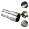 MUTEKI Exhaust Pipe Adapter, Exhaust Connecting Pipe, Universal, Pipe Coupler,
