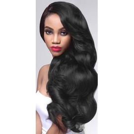 Black Textures Human Hair Bundles Body Wave 10A Grade 100% Unprocessed (14 Inches)