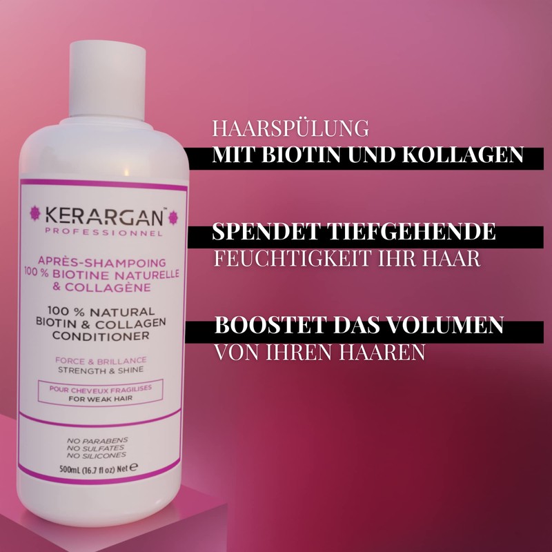 Après Shampooing Kerargan (Biotin and Collagen)