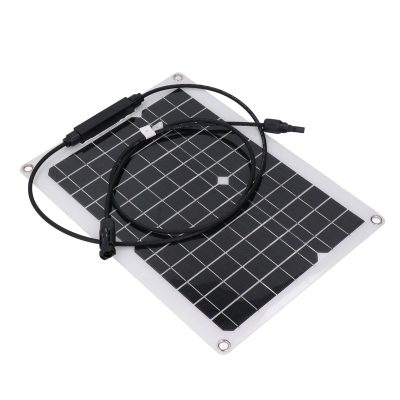 Small Solar Panel Flexible Kit 18V 15W for Battery Charging