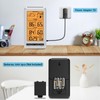 Weather Station Indoor Outdoor Thermometer Humidity Wireless Temperature Humidity Monitor,