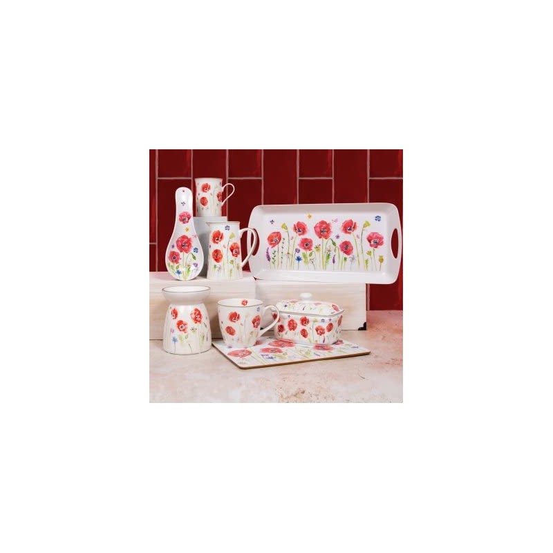 The Leonardo Collection LP94788 Poppy Field - Floral 16cm Trivet,