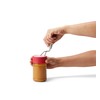 Chef'n Chef'n Nut Butter Stirrer, Fits Most Mason Jars, Red