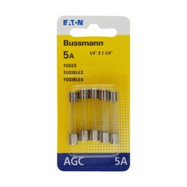 Bussmann Division BP/AGC-5-RP Bp/Agc-5 Fuse Auto Blister Pack