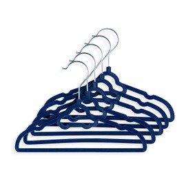 Necessities By Tendertyme Navy Car Baby Hanger - Set Of 10