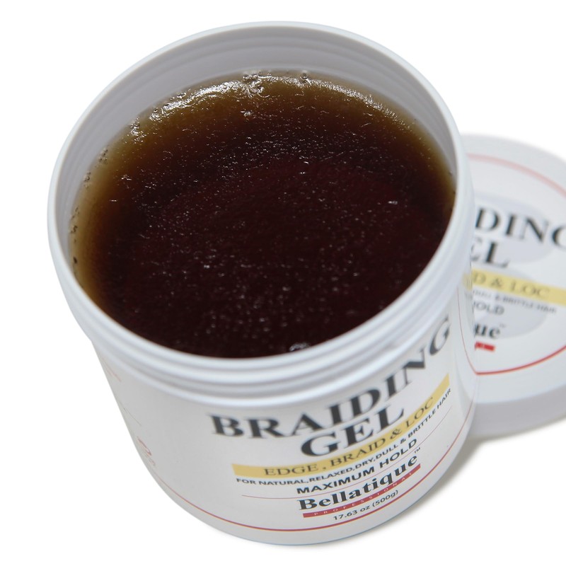 BELLATIQUE Professional Edge, Braid, & Loc Maximum Hold Edge Control