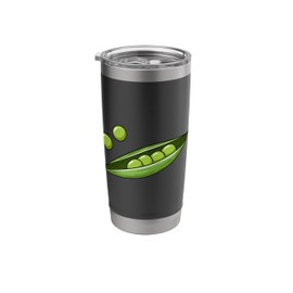 Pea Seed Pod Vegetarian Flowering Plant Vegans Stainless Steel Insulated Tumbler