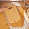 Karaca Defne Bamboo Chopping Board Set - 2-Piece Wooden Cutting