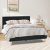 Zevemomo Upholstered Bed Frame Full, Velvet Upholstered Bed Frame with