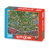 Springbok's 500 Piece Jigsaw Puzzle The Dog Park - Made