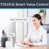 Smart Door Handle Lock with Keypad：Sifely Fingerprint Lock - Keyless