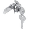 Prime-Line MP4300 Mail Box Lock Cutler-Fed with Dust Cover, Nickel