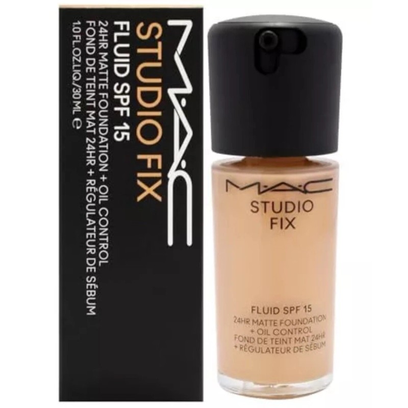 MAC Studio Fix Fluid SPF 15 24Hr Matte Foundation Plus