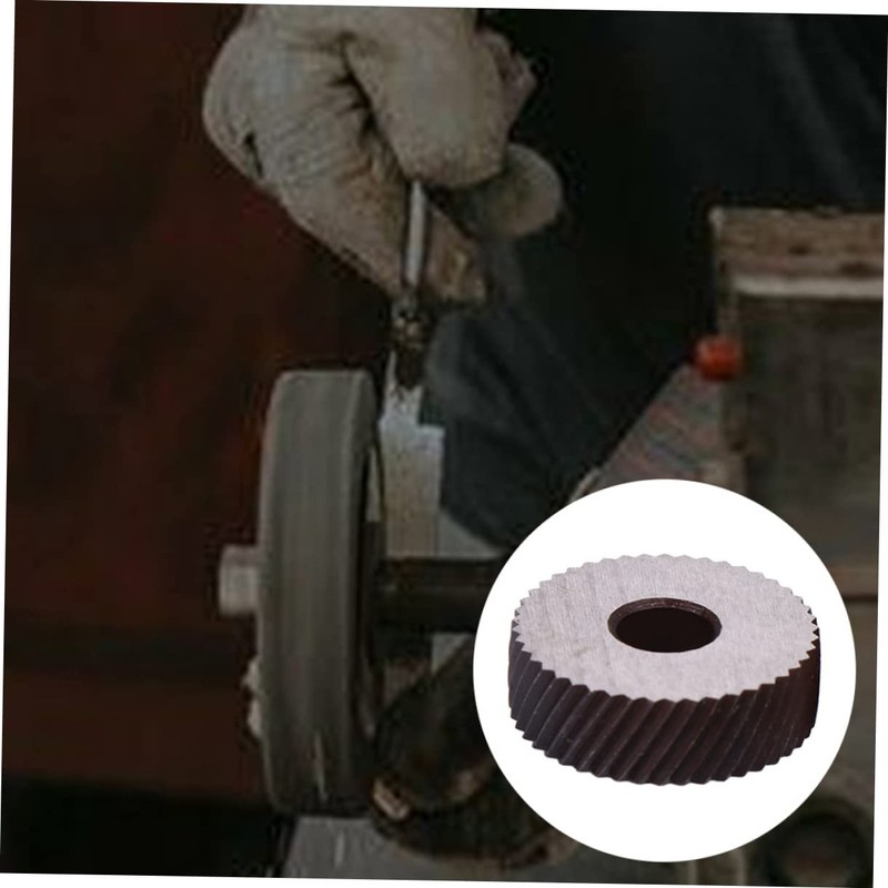 LALAFINA 4pcs High Strength Coarse Knurling Wheel Replacement Tool Durable
