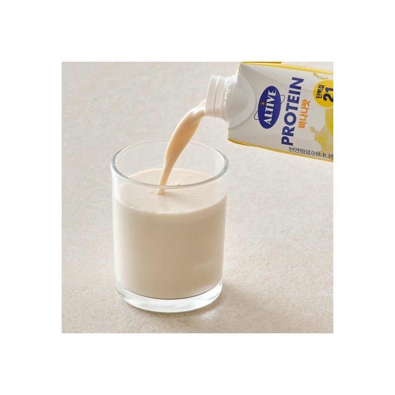 CJ CheilJedang Alive Protein Banana 250ml x2 / CJ제일제당 얼티브