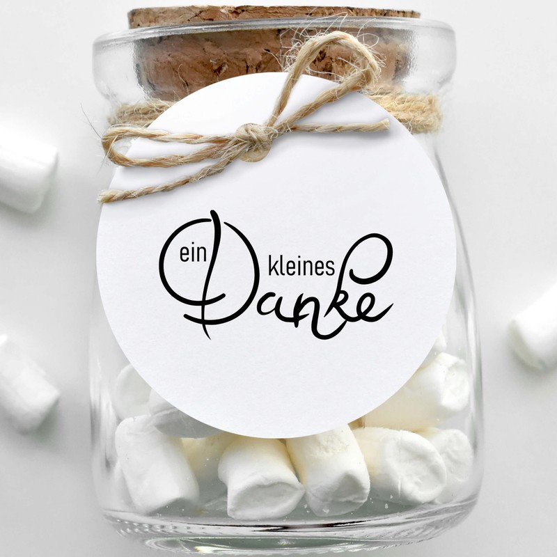 Newstamps Stamp A Little Thank You Motif Stamp Large Made