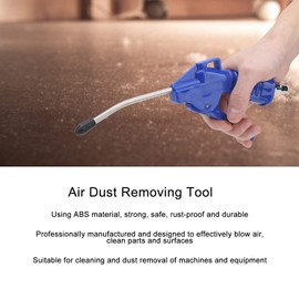 Ejoyous Air Blow Gun, High Pressure Pistol-Grip Connector Pneumatic Air Duster Cleaning Tool Air Compressor Duster with Conical Nozzle Blue