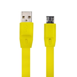 Micro USB Replacement Cable Compatible with UE Roll Wireless Speaker (Yellow)