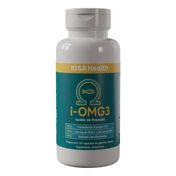 I-omg3 Frasco Con 120 Cpsulas - Producto Original de Alta