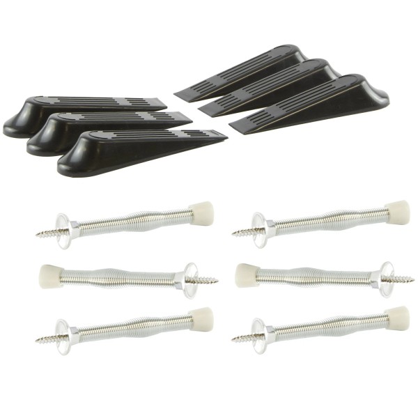 Generic Door Stop Spring and Wedge 12-Piece Set