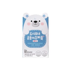DeSimone Bear Chewable Plus Probiotics 60 tablets 1 unit 60 tablets 1 unit / 드시모네 곰돌이 츄어블 플러스 프로바이오틱스 60정 1개 60정  1개