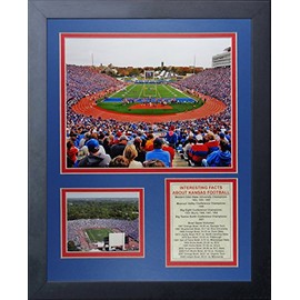 Legends Never Die "University of Kansas Memorial Stadium Framed Photo Collage, 11 x 14-Inch