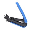Coax Crimper Tool Kit Adjustable Coaxial Cable Crimper Stripper with