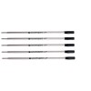 5 - Ballpoint Pen Refills for S.T. DUPONT Pens - Black Medium Point - New