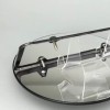 MotorVehicleParts New Slim 4 Holes Black Chrome License Plate Frame