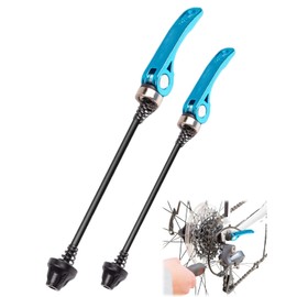 TPZORJX 2pcs Bicycle Quick Release Bicycle Front and Rear Wheel Quick Release Bicycle Axle Set Bicycle Quick Release MTB Quick Release for Road Bike Mountain Bike