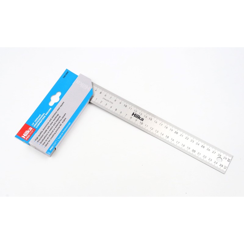 Hilka 76812900 300mm (12") Professional Carpenters Square