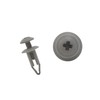 Partuto 30 Pcs 0.83 x 0.51Inch Universal Clip Rivets Fastener