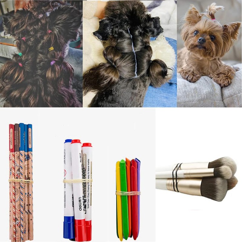 Elastic Hair Bands for Women,200 Pieces Elastic Hair Ties for
