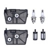 2 Sets Fuel Air Filter Spark Plug Kit 1118 120