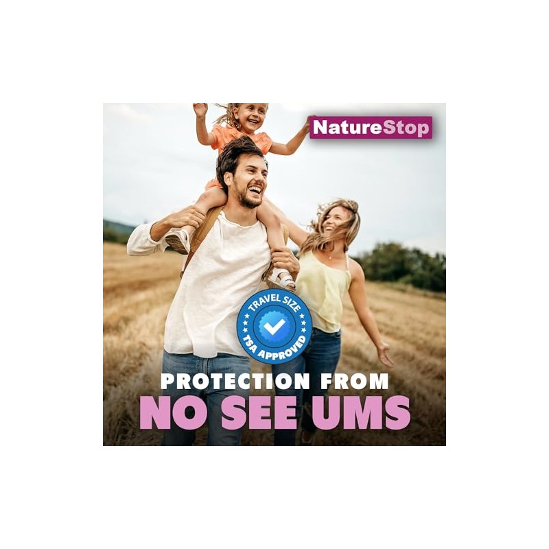 No-See-Ums Repellent Spray – Personal Protection for Beaches, Camping &